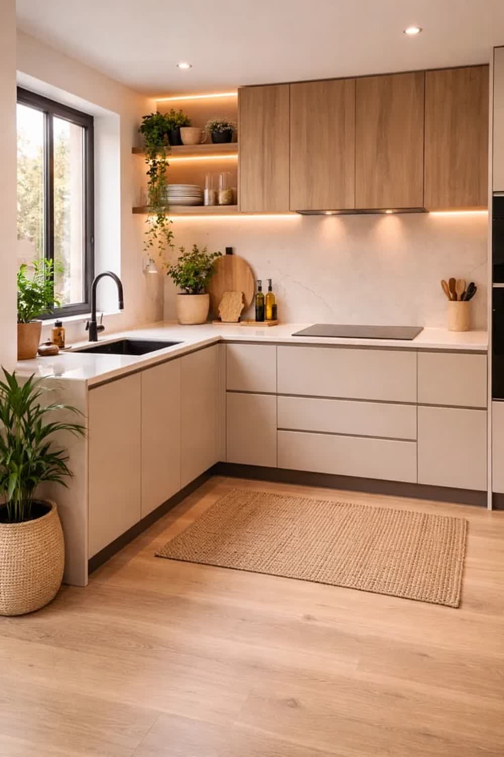 Cocina compacta para departamento